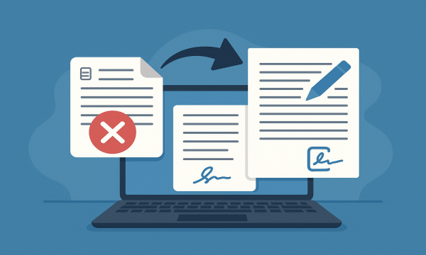 Hướng Dẫn Xử Lý Hóa Đơn Điện Tử Đã Gửi Sai File Đính Kèm – Cách Thay Thế Đúng Luật